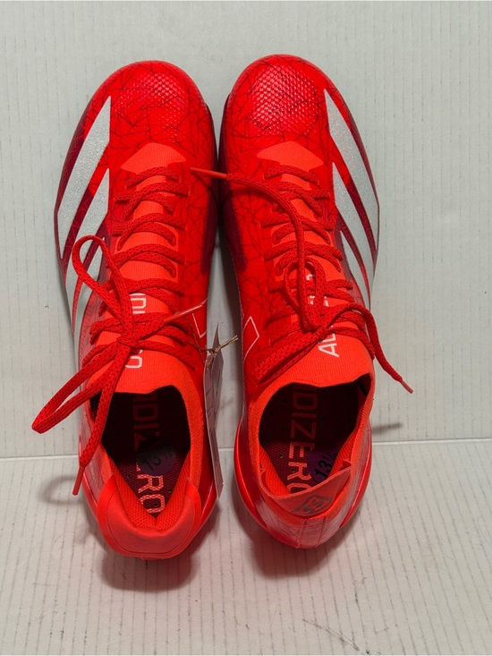 Adidas Adizero Electric II Solar Red Hidden Gem Football Cleats Men\'s Sz 13 1/2 main image 14